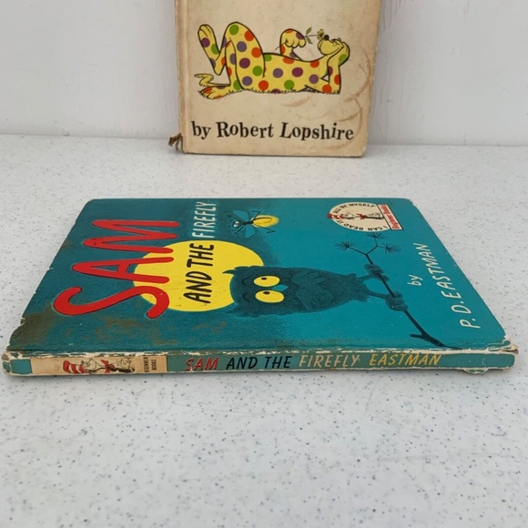 Set of Two Vintage 1950s Cat In The Hat I Can Read Children's Books - Picture 10 of 13